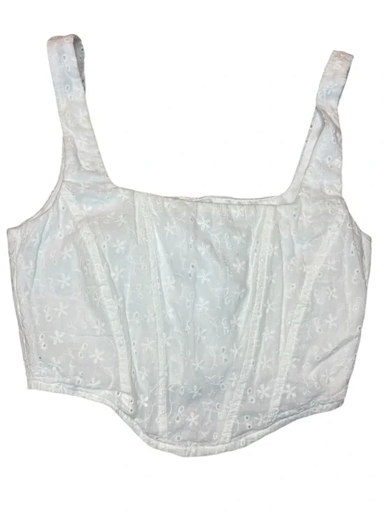 NEW Princess Polly Larose top white size 2 - Picture 2 of 7